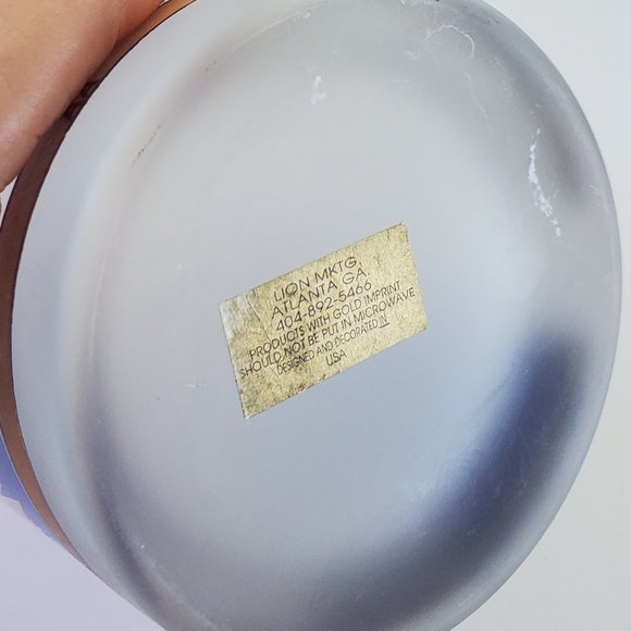 American Airlines Frosted Cocktail Glass Logo - Picture 15 of 15